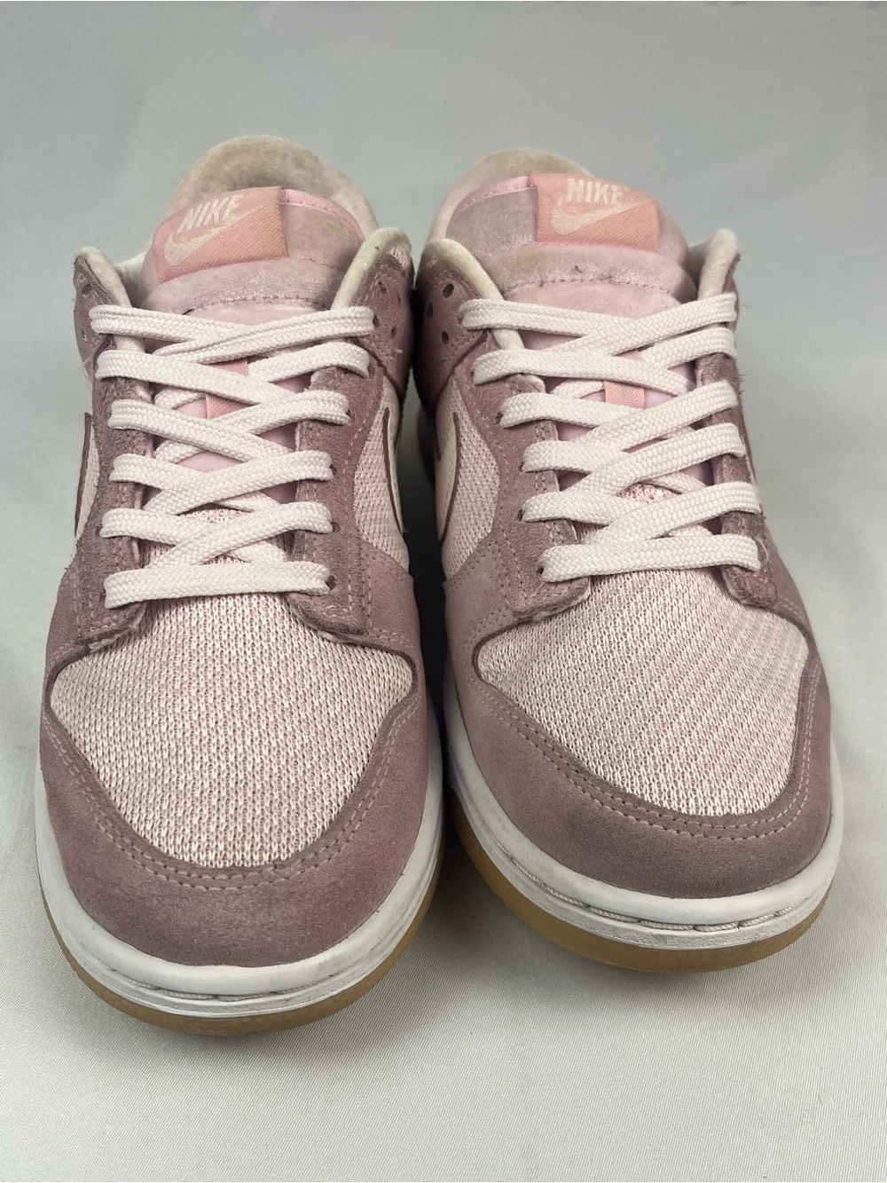 Nike Dunk Low Pink Foam Plum Eclipse Women’s Size 8 Sneakers DZ5318-640